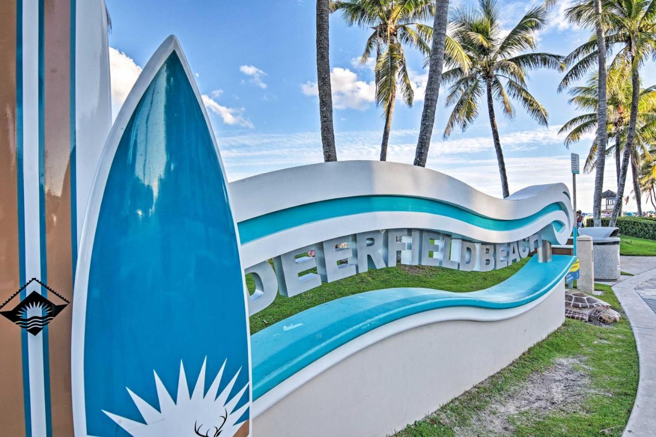 Sunny Deerfield Beach Home With Private Patio! Exteriér fotografie